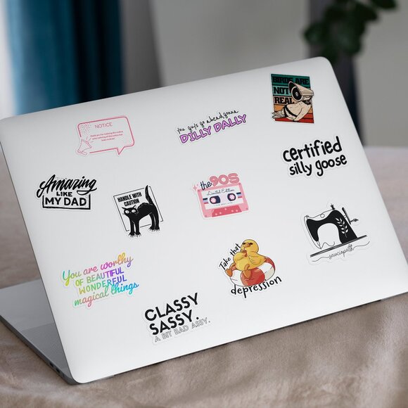 3pc - "Birds Are Not Real" Sticker Pack – Water Bottle, Tumbler, Laptop - Picture 7 of 8